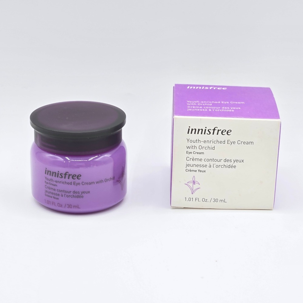 Innisfree Youth-enriched Eye Cream with Orchid 30mL 1.01 Fl Oz